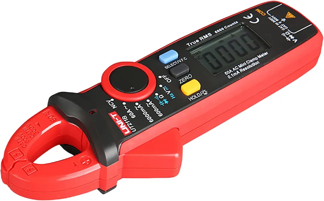 UNI-T UT211B Ampèremeter - 600V - Rood/Zwart - afbeelding 6 van 6
