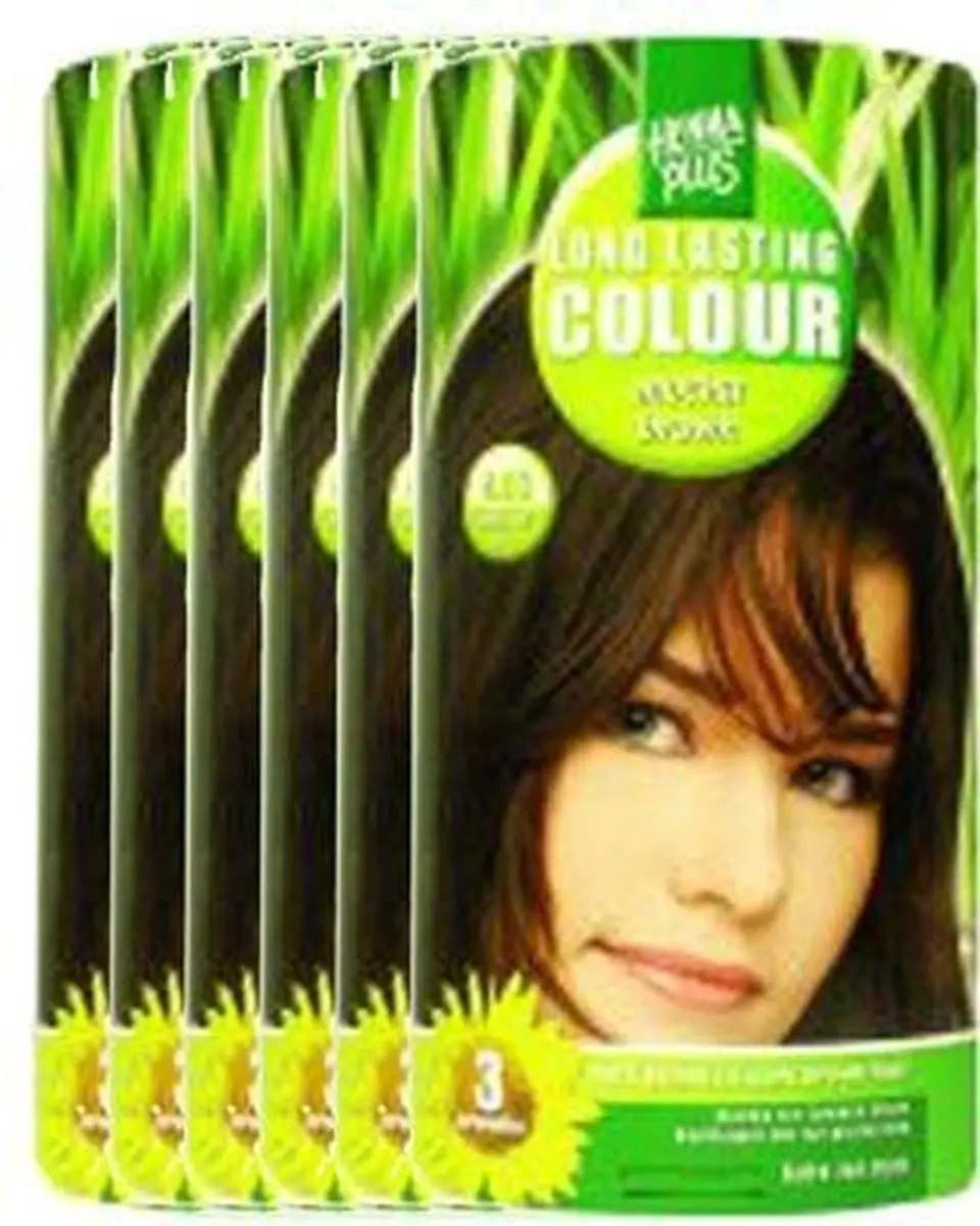 Hennaplus Long Lasting Colour 4.03 Mocha Brown