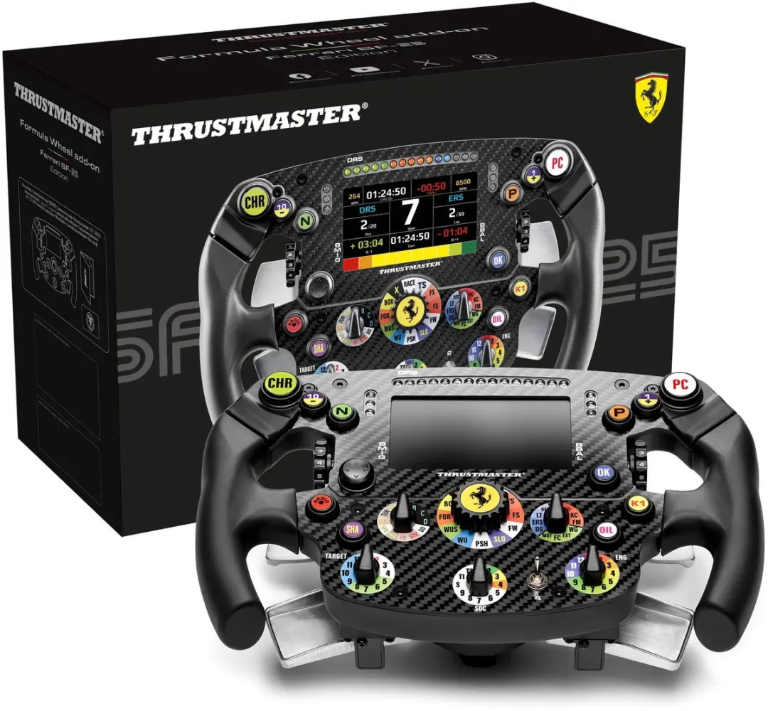 Thrustmaster T598 Servo Base + Ferrari SF-25 Bundle - Direct Drive 5 Nm