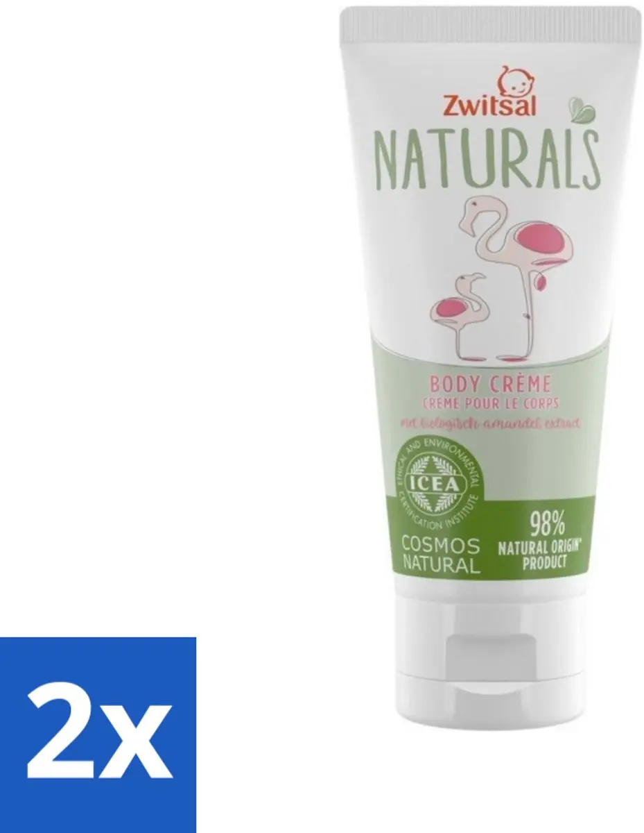 Zwitsal Naturals Babycrème Amandel 100ml