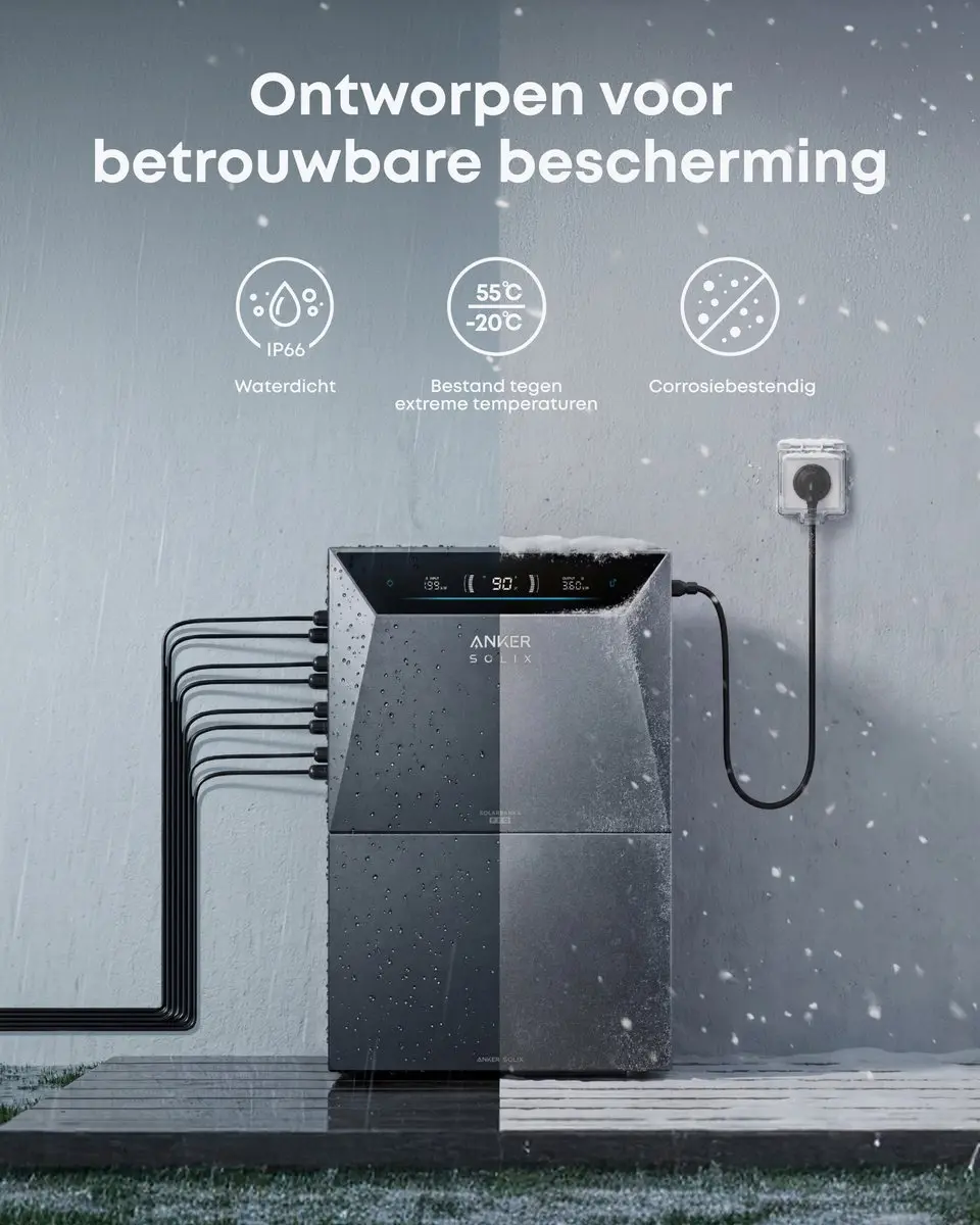 Anker SOLIX BP5000 Uitbreidingsbatterij 5000Wh