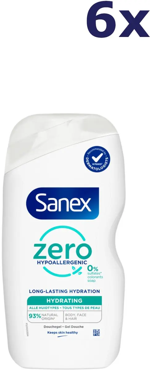 Sanex Zero% Hydrating Douchegel