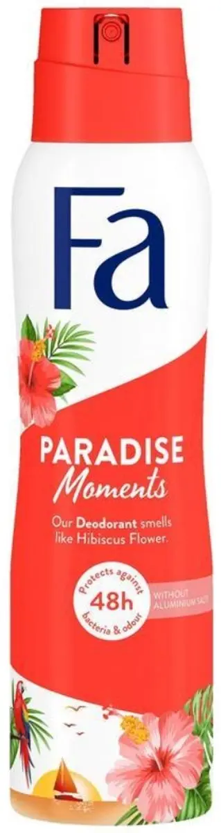 Fa Paradise Moments Deodorant Spray 150ml - Hibiscusbloem