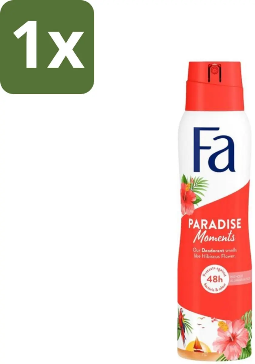 Fa Paradise Moments Deodorant Spray 150ml