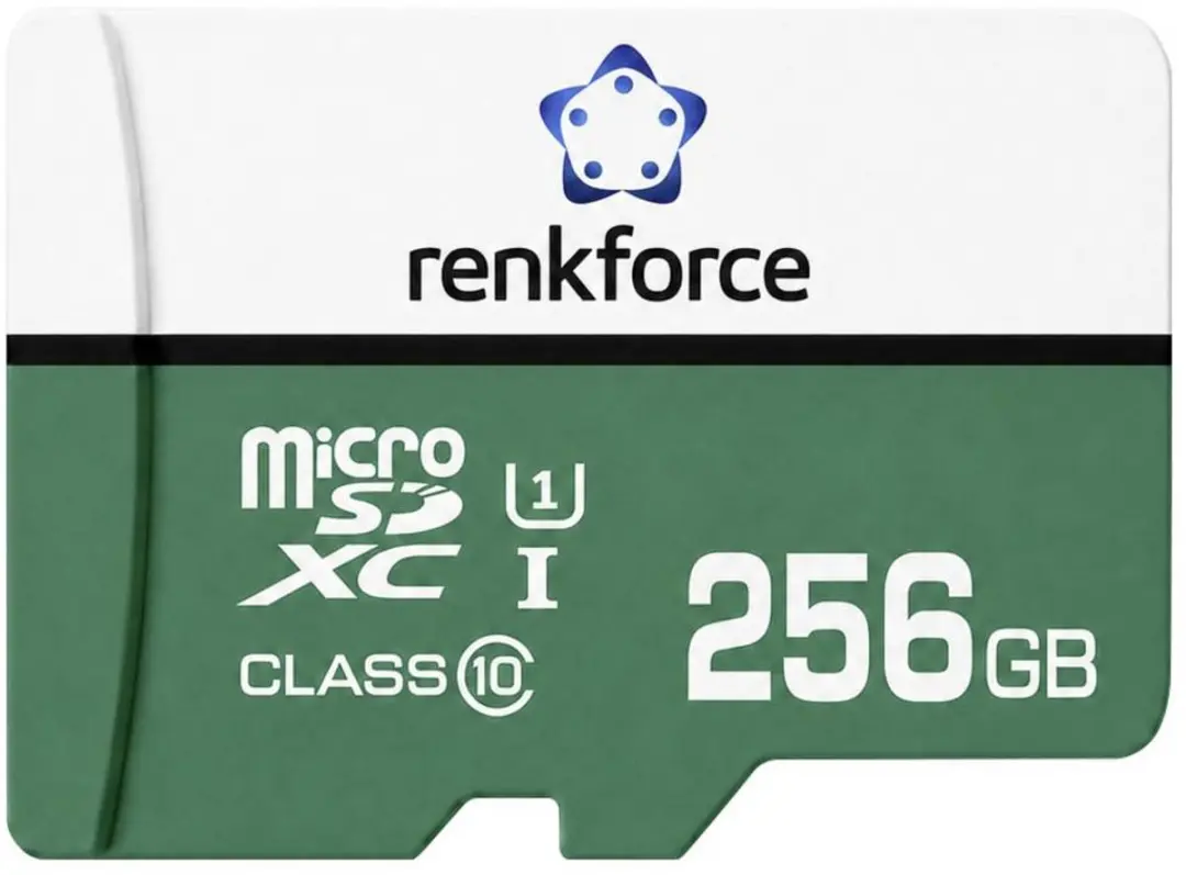 Renkforce RF-mSDC-256GB microSDXC 256GB - Class 10 UHS-I - Incl. SD-adapter