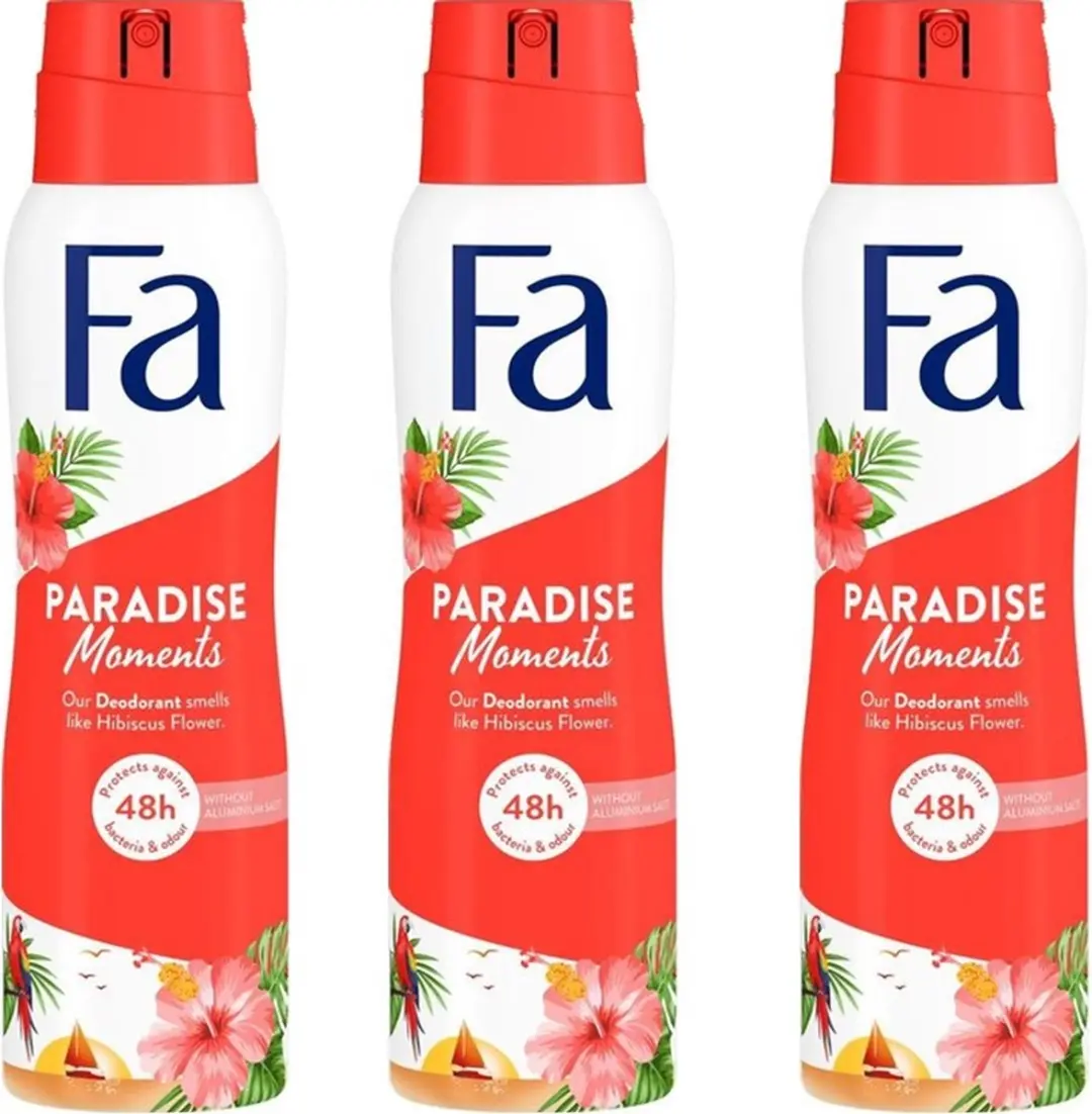 Fa Paradise Moments Deodorant Spray 450ml