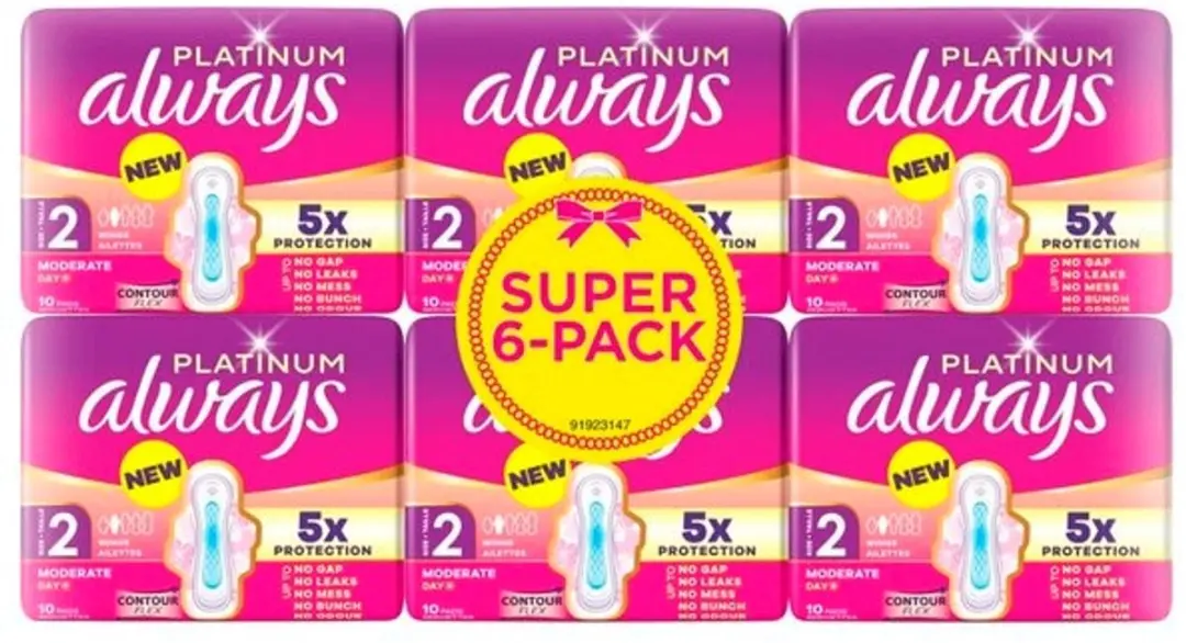 Always Platinum Maat 2 Maandverband