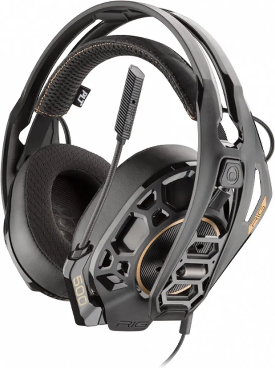 Nacon RIG 500 Pro HA G2 Gaming Headset - 50mm Drivers - Zwart/Koper