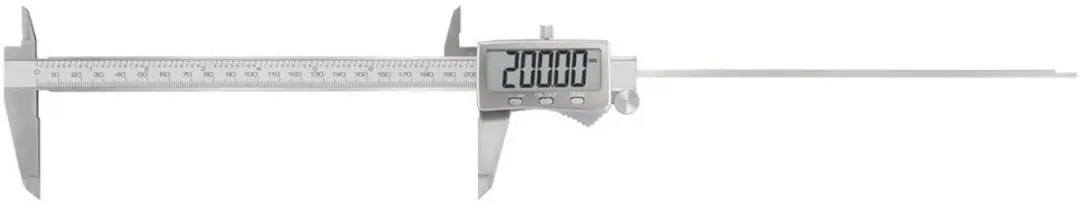 TOOLCRAFT TO-10668726 Digitale Schuifmaat 200mm