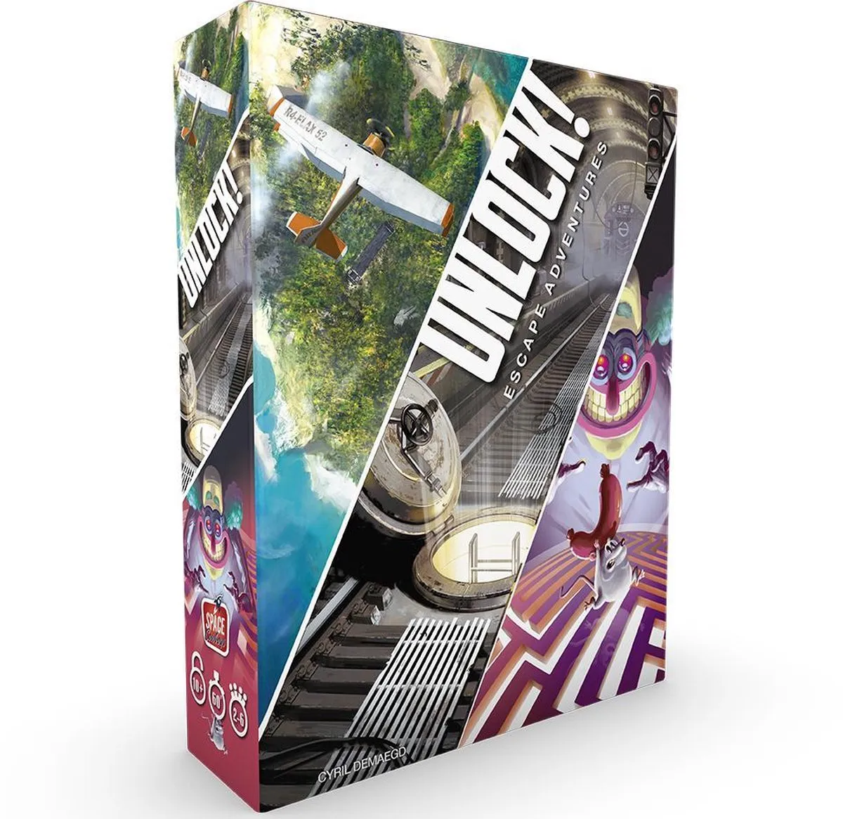 Asmodee UNLOCK! Escape Adventures Bordspel UNL01 - 1-6 Spelers