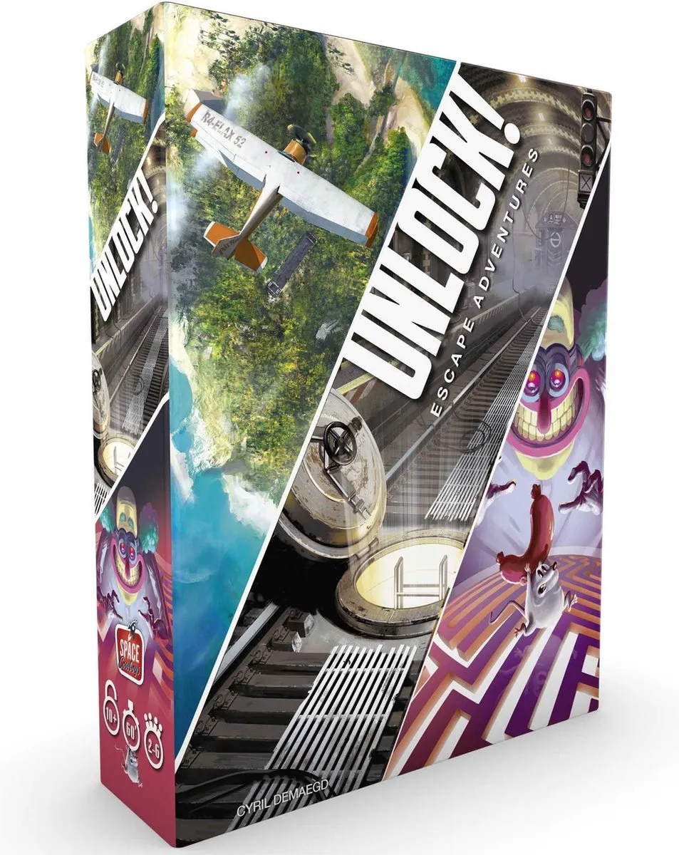 Asmodee UNLOCK! Escape Adventures Bordspel UNL01