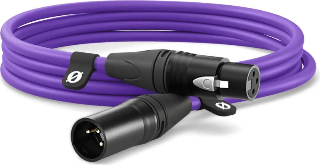 Rode XLR6M-PU XLR-kabel - Lila