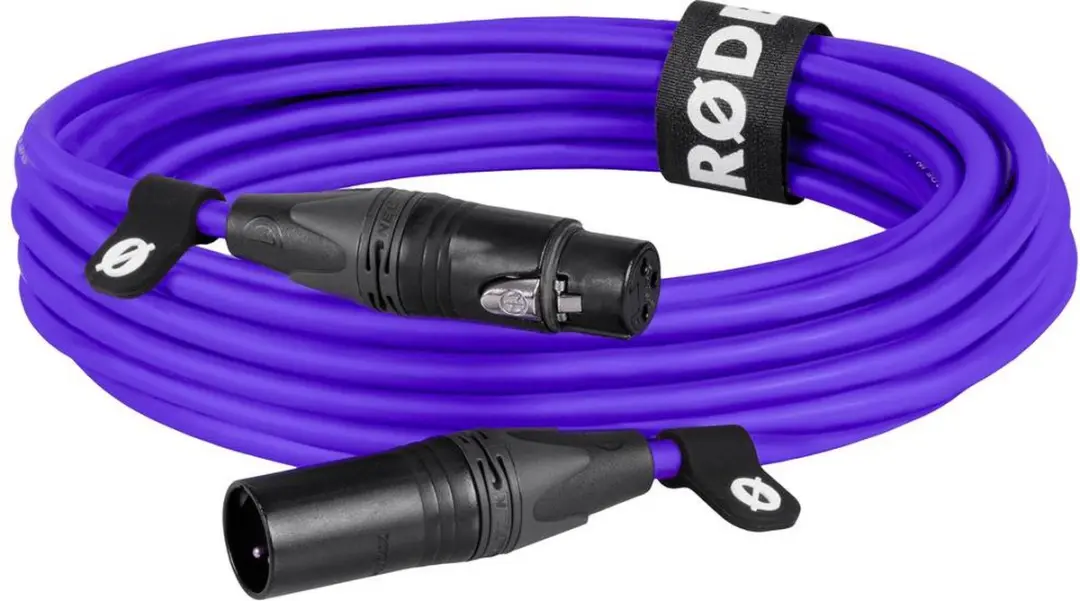 Rode XLR6M-PU XLR-kabel - Lila