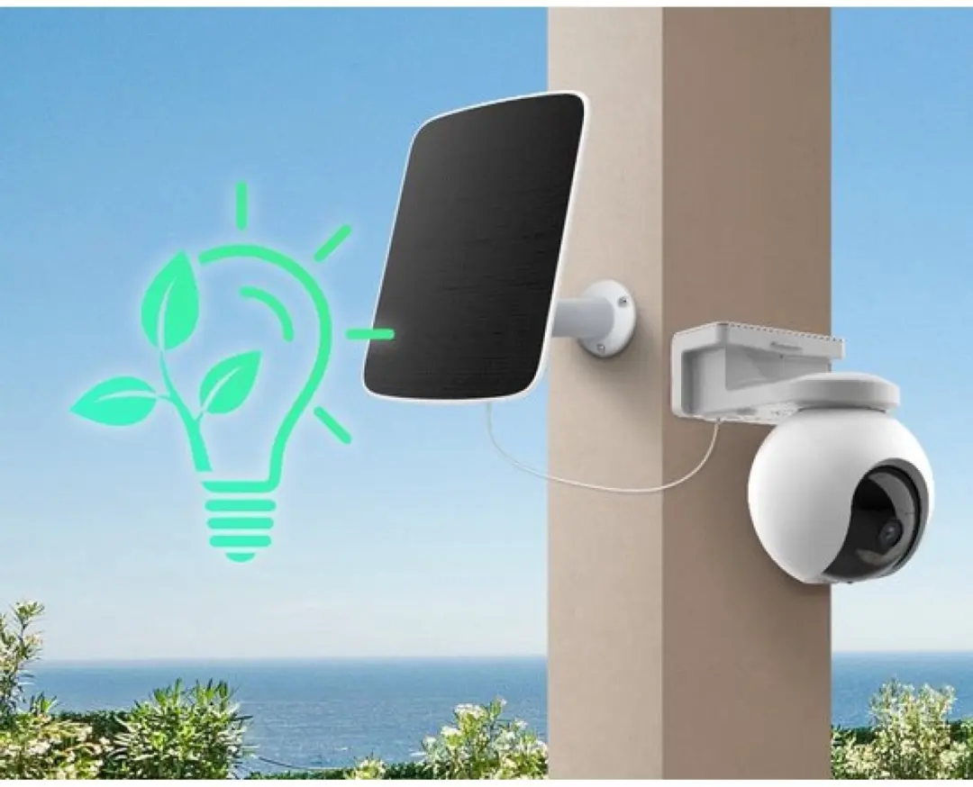 EZVIZ Zonnepaneel F - 4.2W IP65 Wit