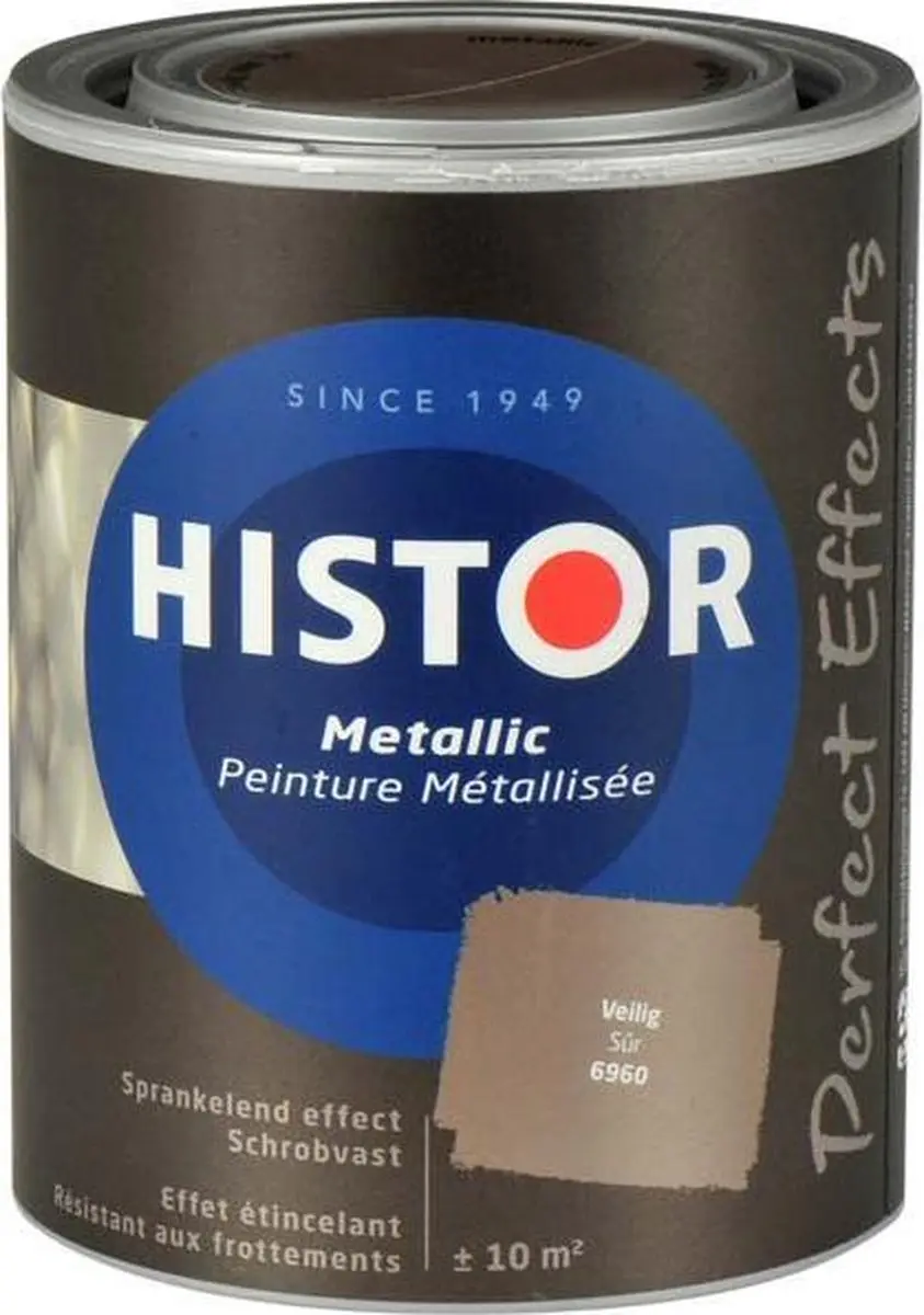 Histor Muurverf Perfect Finish Metallic PE 1000