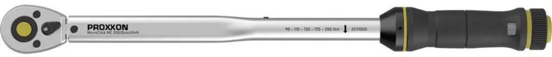 Proxxon MC 200 QuickShift Momentsleutel 1/2" 90-200 Nm