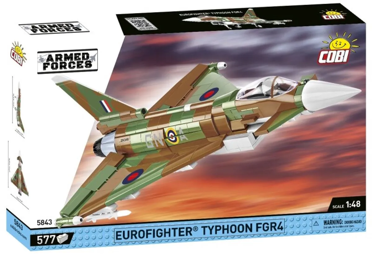 Cobi Raf Typhoon FGR4 COBI-5843 - 577 Onderdelen - Meerkleurig