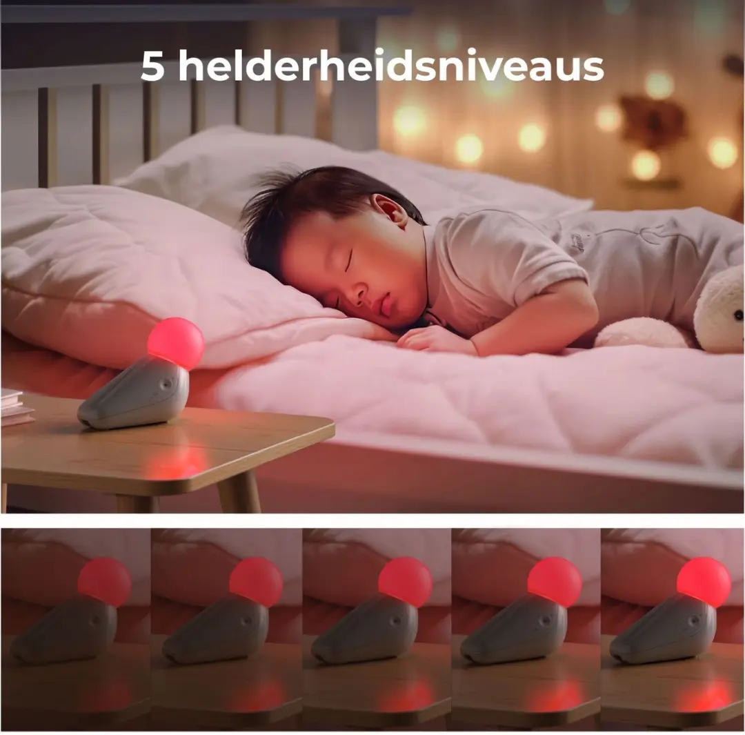 Motorola Nursery S1 Rustgevend Nachtlampje - Multicolor