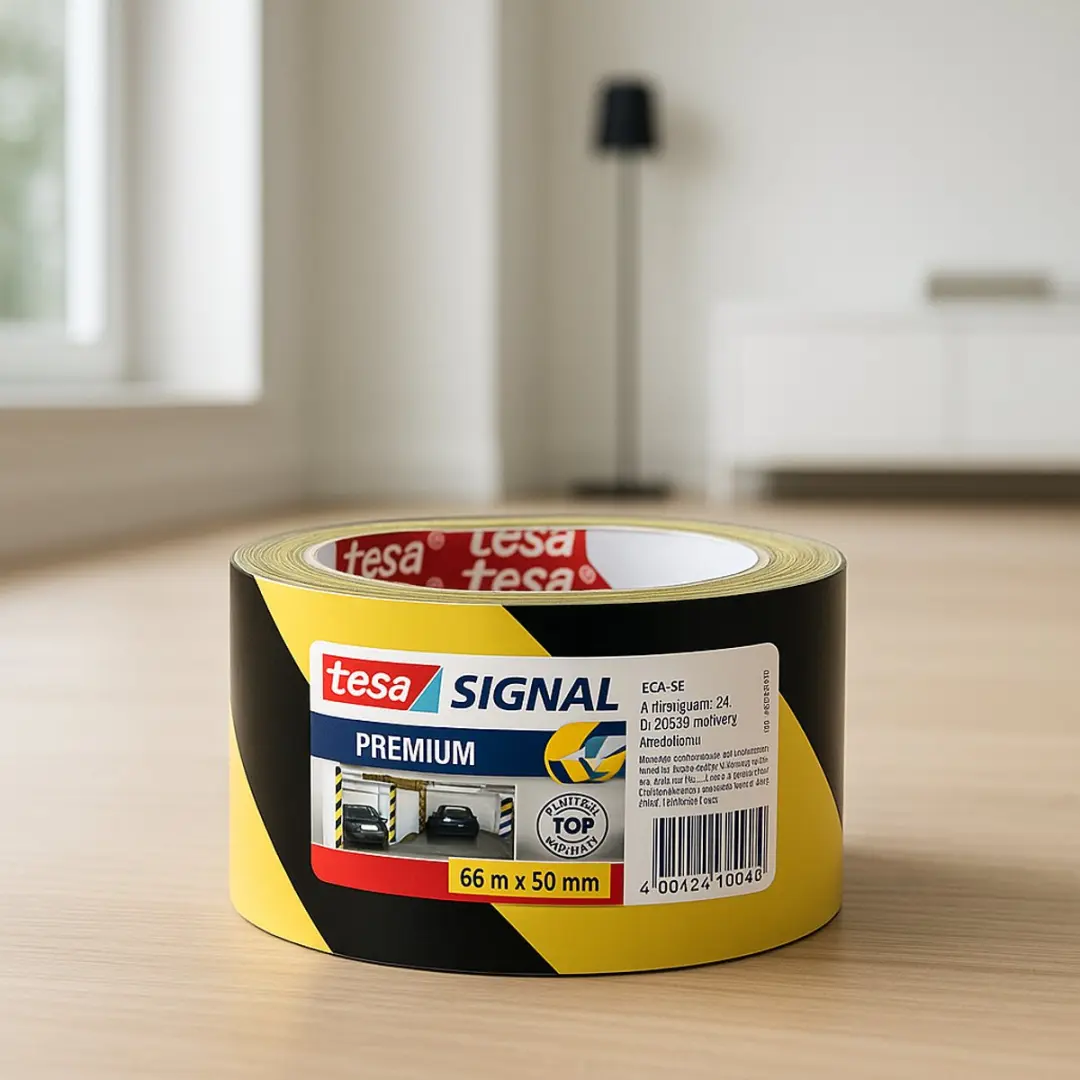 Tesa Waarschuwingstape 66m x 60mm