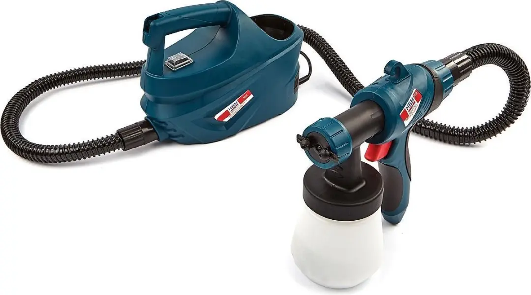 HBM Machines 8628 Elektrische Verfspuit 500W - 0,7L - Groen/Blauw