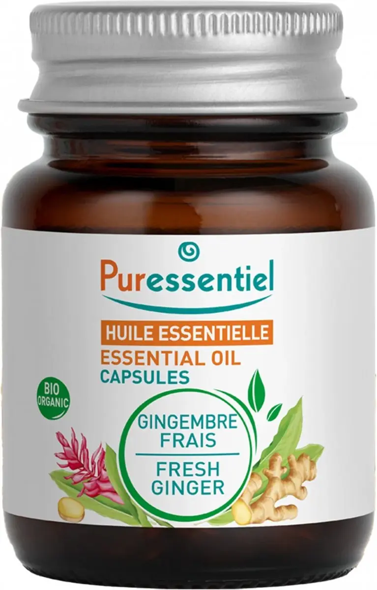 Puressentiel Bio Gemberolie 60 Capsules