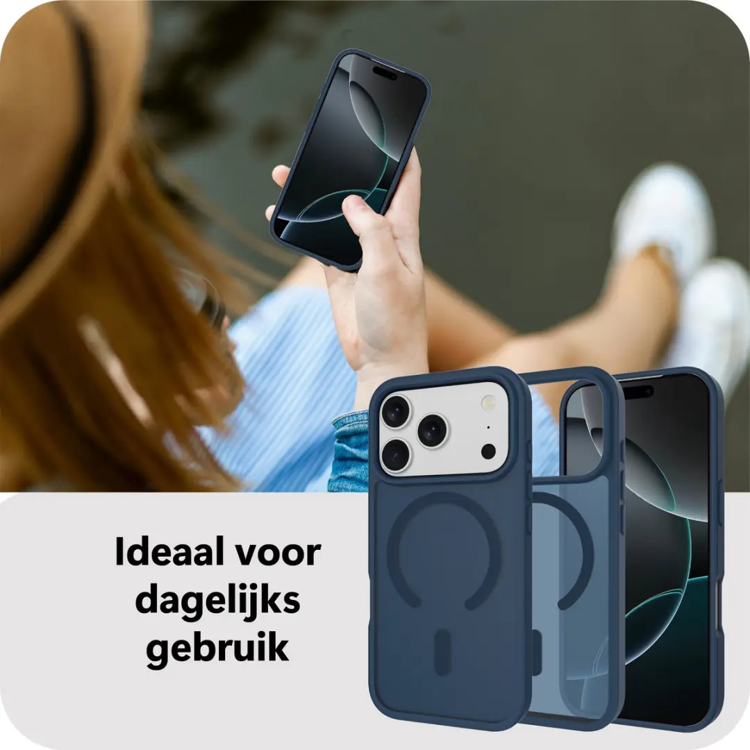 Just in Case iPhone 18 Pro Max Hoesje - Blauw MAP2938AE7M