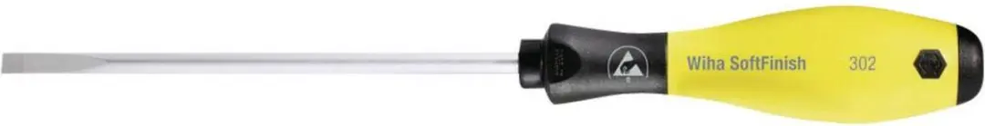 Wiha SoftFinish ESD Schroevendraaier 2.5mm x 75mm - 302ESD025