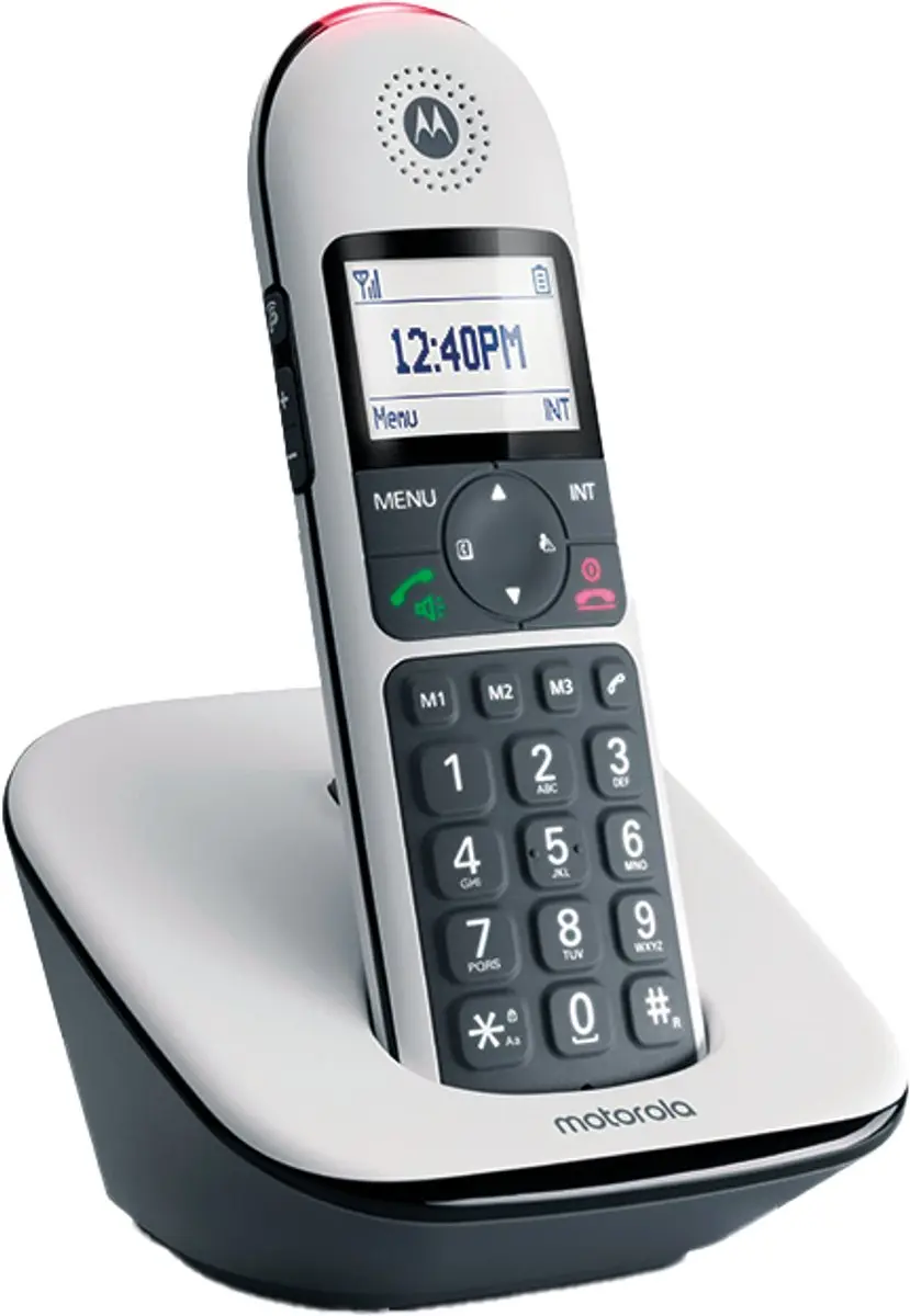Motorola CD5012 Draadloze Telefoon - 2 Handsets - Wit