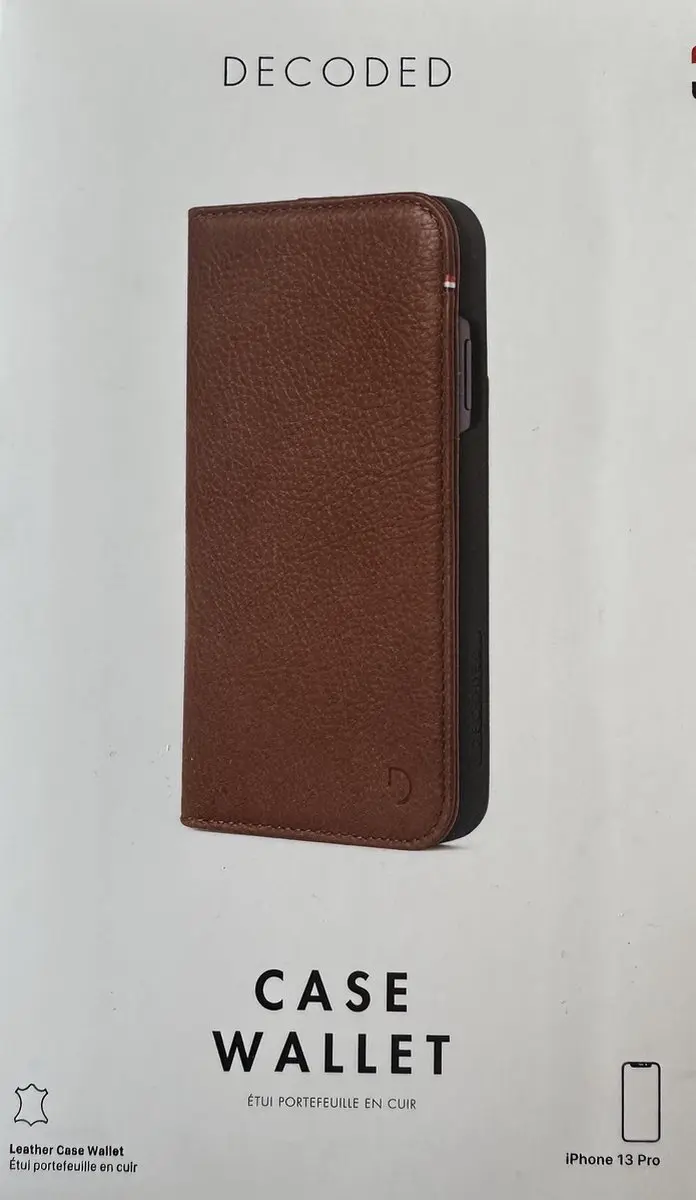 Decoded Wallet Serie iPhone 13 Pro Hoesje