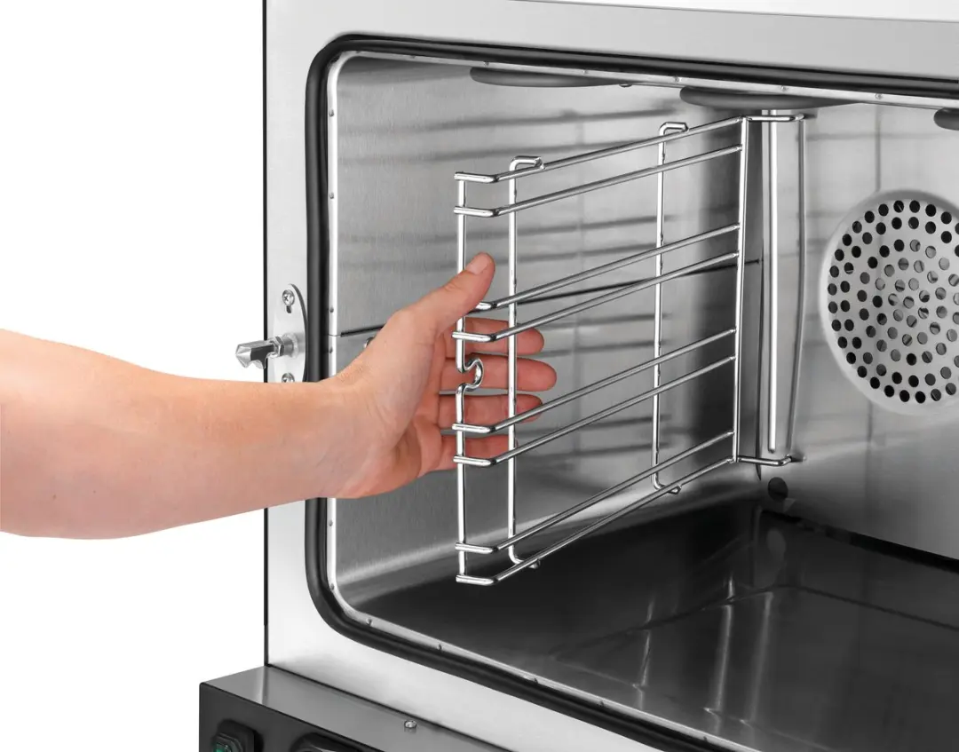 Bartscher AT230-MDI S Heteluchtoven - 353L - Zwart