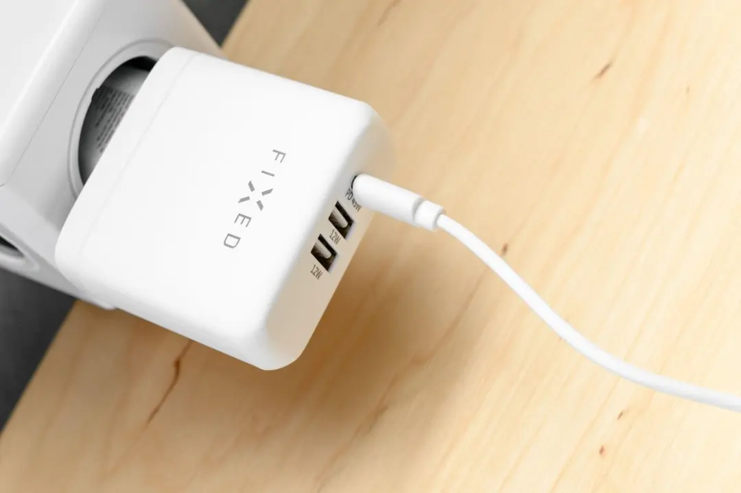 Fixed FIXC45-C2U-WH 45W USB-C Lader - 3 Outputs - Wit