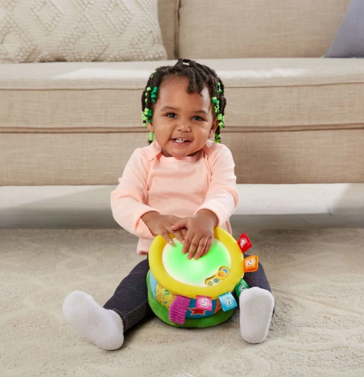VTech Baby Magico Tamburo Luminoso 80-612549 - Meerkleurig - afbeelding 4 van 6