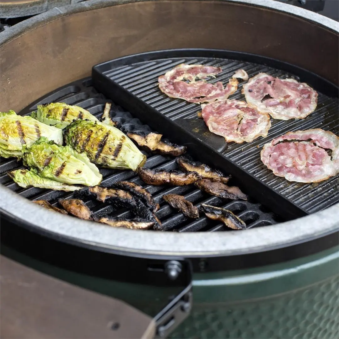 Big Green Egg Gietijzeren Dubbelzijdig Rooster - Multi