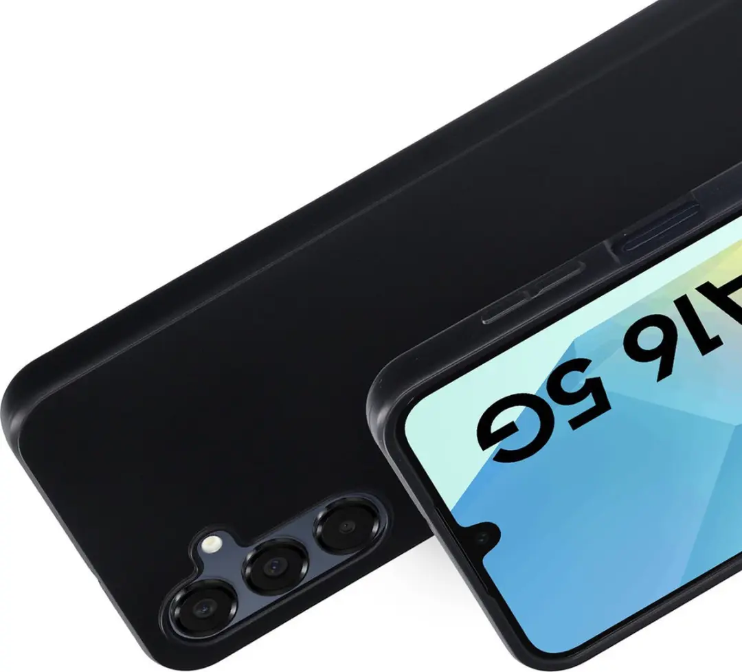Mobiparts MP-128374 Hoesje Samsung Galaxy A16 - Zacht TPU Zwart