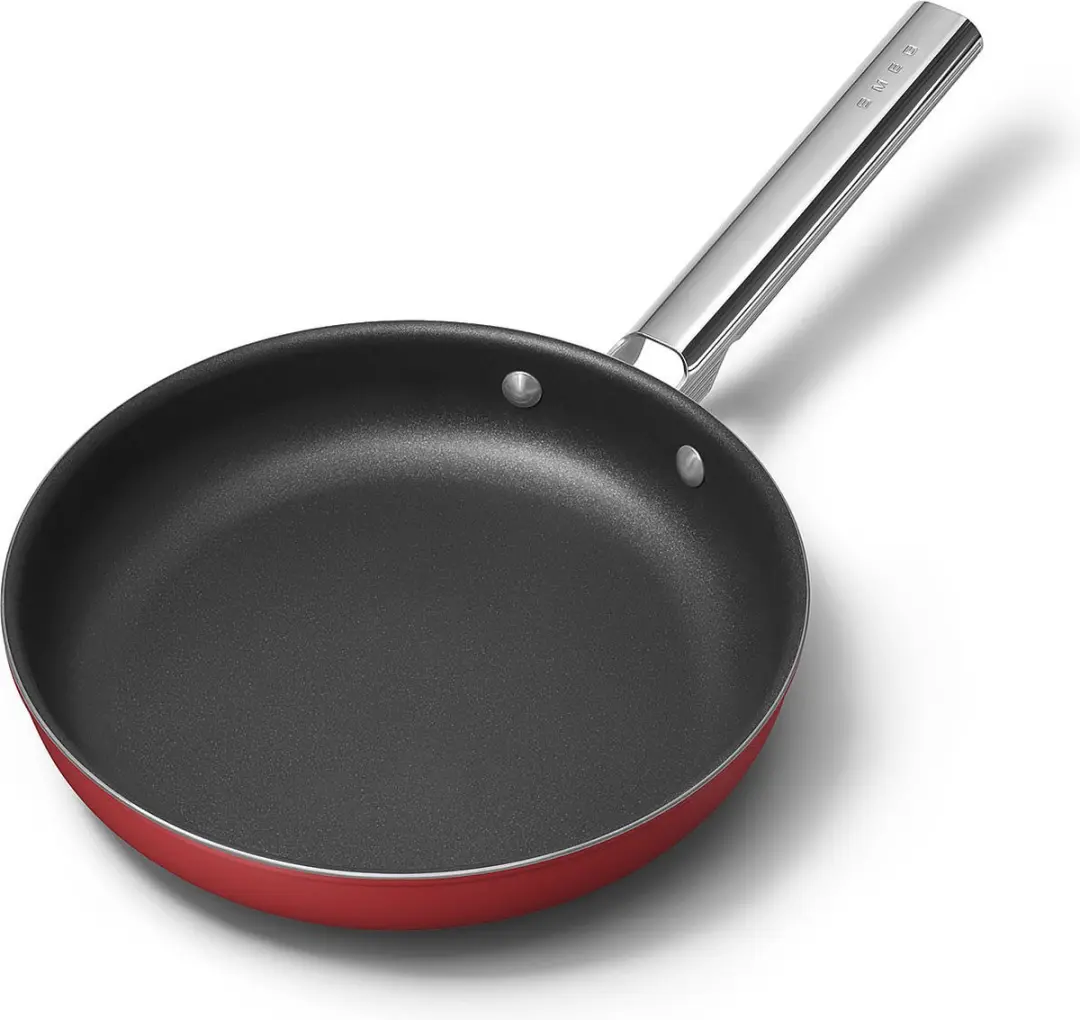 Smeg Koekenpan Rood - Ø26cm Anti-aanbaklaag - afbeelding 3 van 6