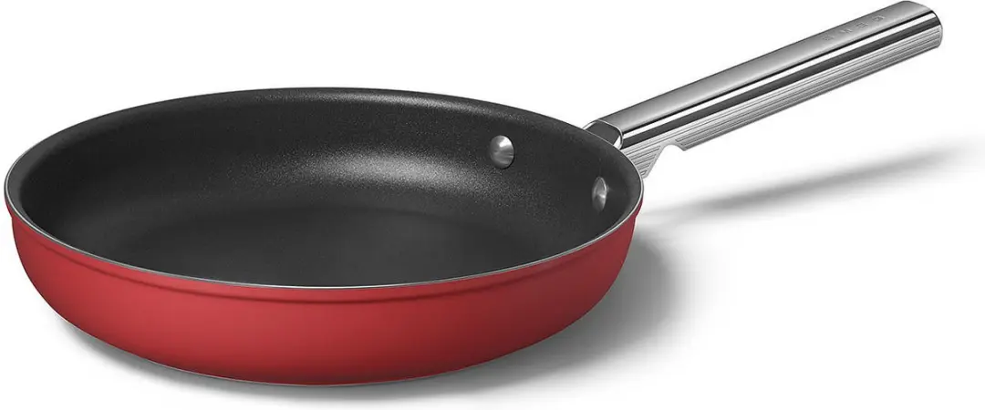 Smeg Koekenpan Rood - Ø26cm Anti-aanbaklaag - afbeelding 5 van 6