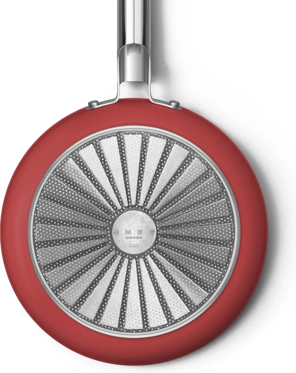 Smeg Koekenpan Rood
