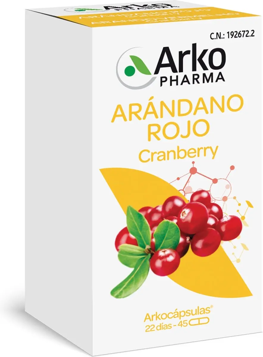 Arkopharma Cranberry Arkocápsules 45 capsules