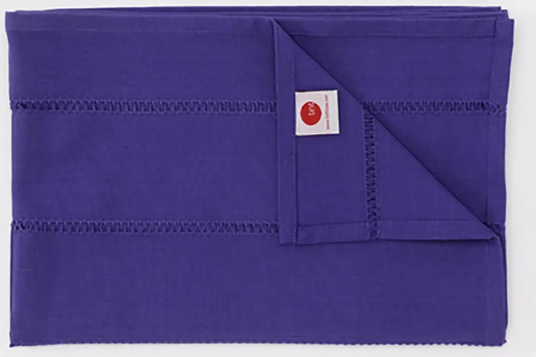 Tint Ajoure Uni Tafelloper 50x150cm Imperial/Violet