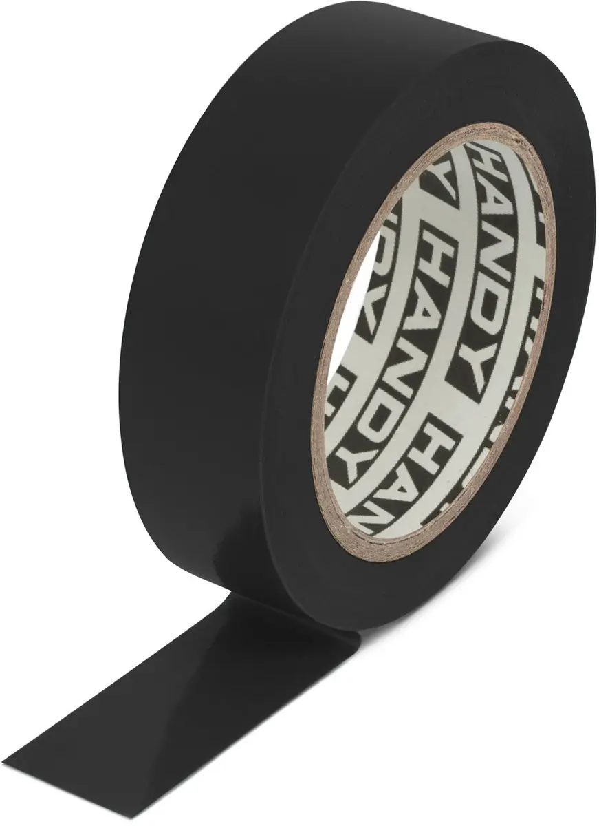 Handy Isolatietape Zwart 15mm x 10m - 5 Rollen