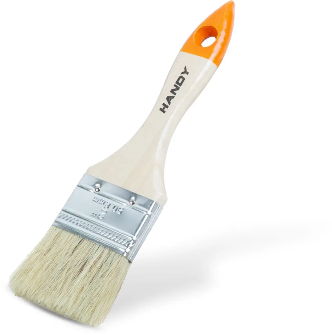 Handy Platte Verfkwast Houten Steel 2" (50 mm)