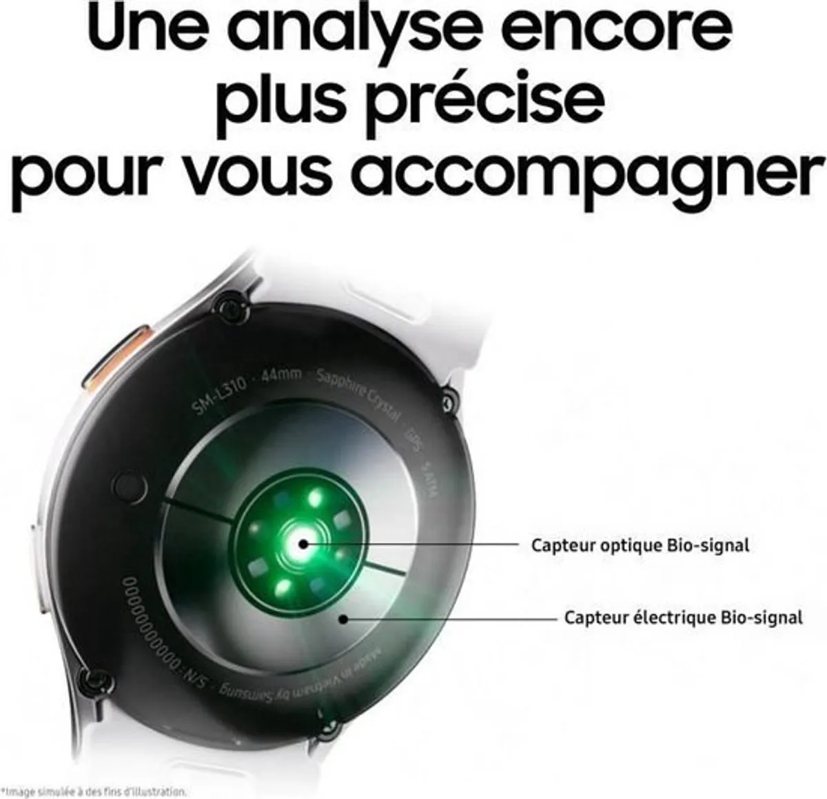 Samsung Galaxy Watch7 44mm Smartwatch - Groen