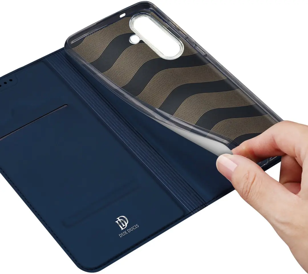 Dux Ducis Galaxy S25 FE Hoesje - Donkerblauw