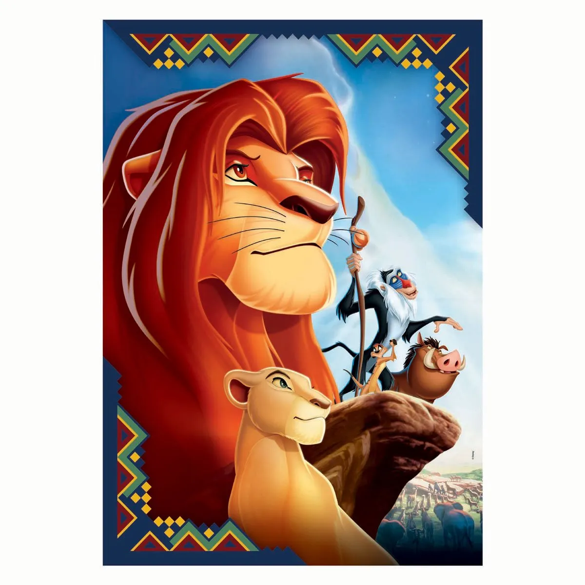 Clementoni Disney Lion King Puzzel 104 Stukjes - Multikleur - afbeelding 6 van 6