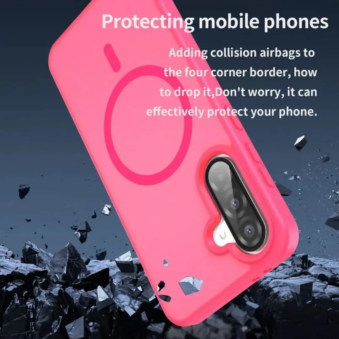 Selected by GSMpunt Samsung Galaxy A27 Hybrid Back Cover - Roze - afbeelding 6 van 6