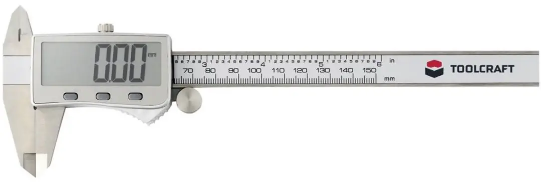TOOLCRAFT TO-10668723 Digitale Schuifmaat 150mm