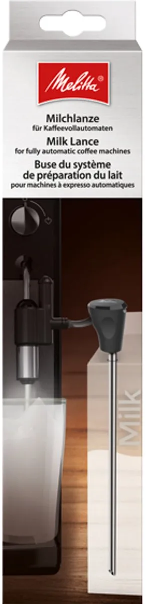 Melitta Melkopschuimpijp 6768761 - Zwart/Roestvrijstaal