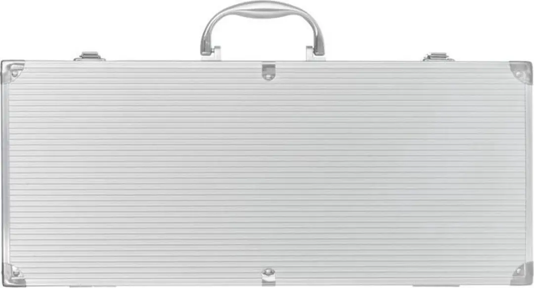 Gusta Barbecue Gereedschapset RVS 6-delig - Zilver