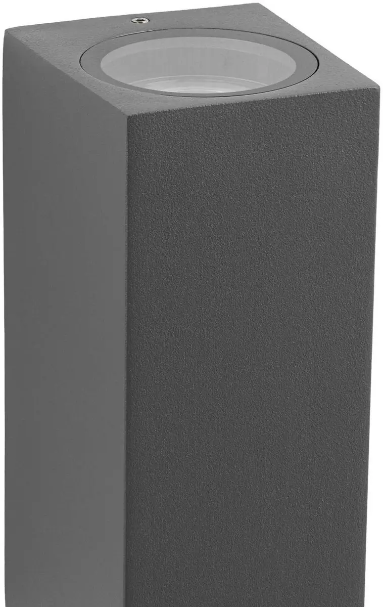 Lucande Wandlamp Buiten 2-Lichts Antraciet - GU10
