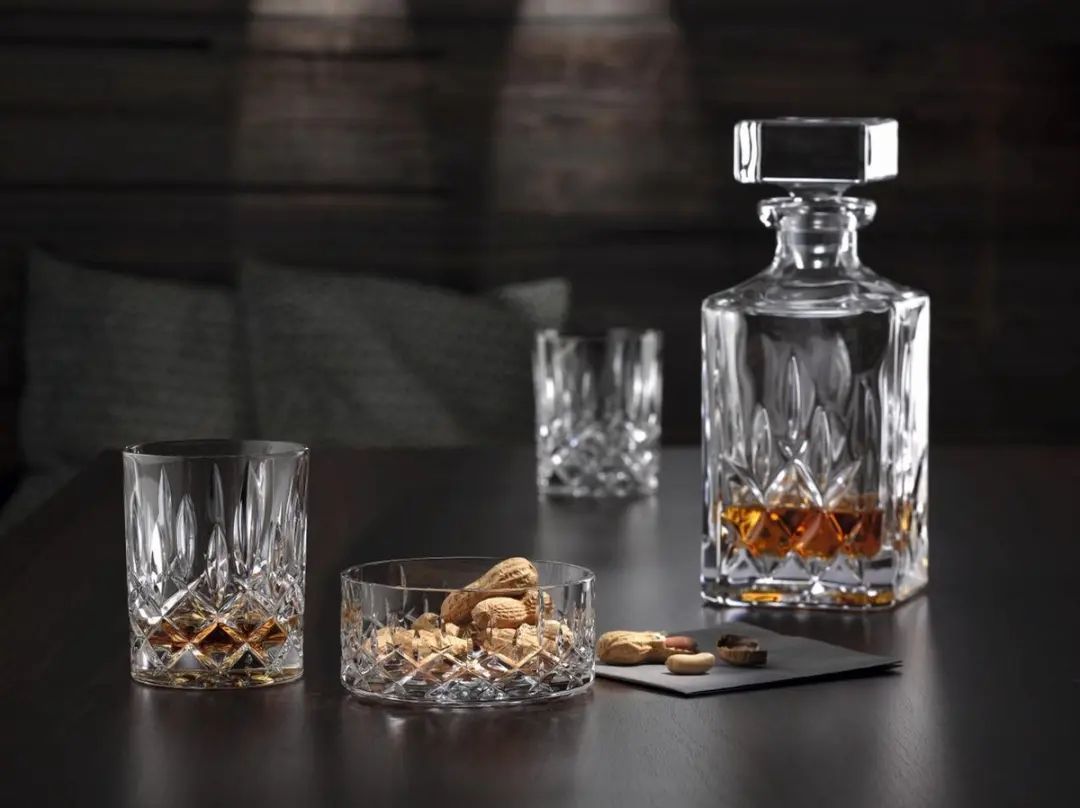 Nachtmann Noblesse Whiskyset 3-delig - 0,75L - Transparant